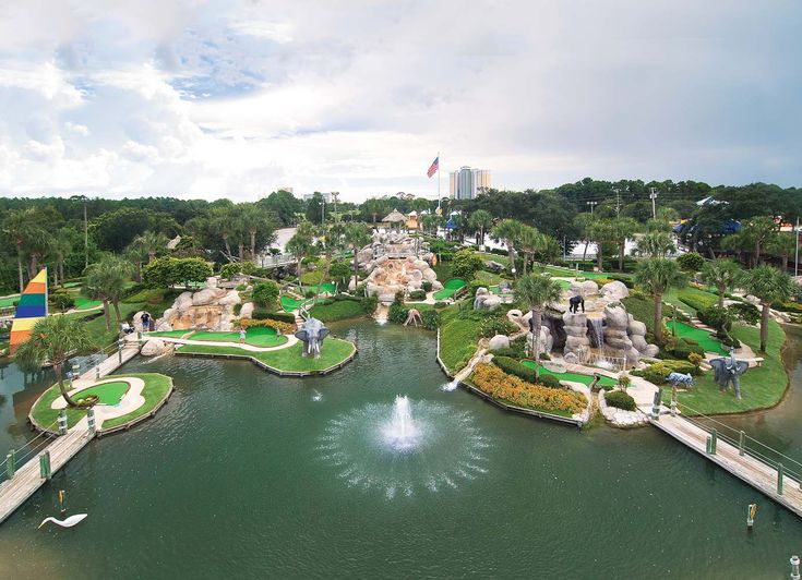 Miniature golf Panama City Beach