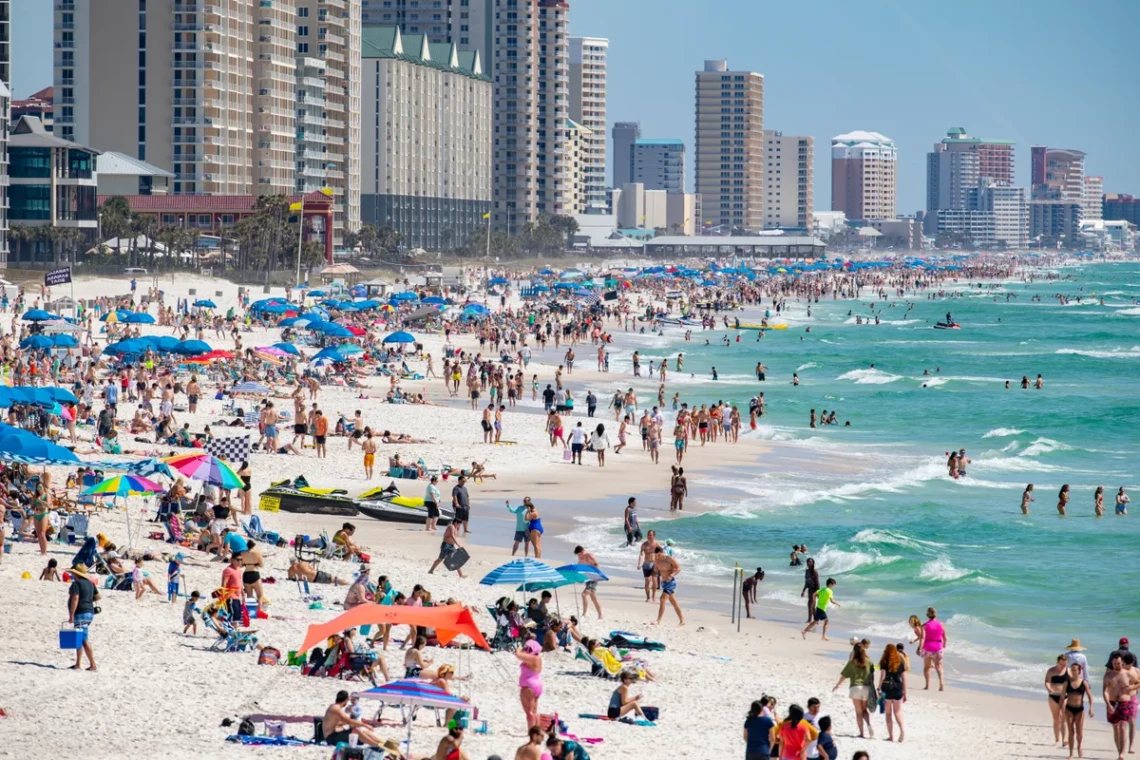Panama City Beach in April
